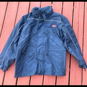Peterbilt Wearguard Rain Jacket With Hood Men's Sz XL NWT